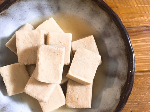 高野豆腐の含め煮